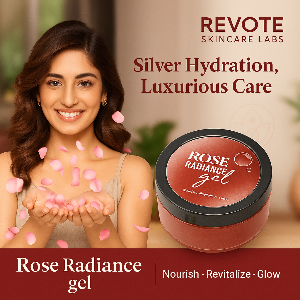 ROSE RADIANT GEL RAW MATERIAL + PACKAGING PACK