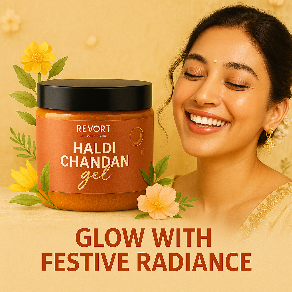 HALDI CHANDAN GEL RAW MATERIAL + PACKAGING PACK